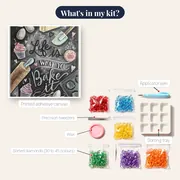 Life in Pastry: Diamond Painting – kit contents