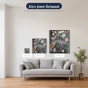 Het Leven in Banket: Diamond Painting Schilderij – beschikbare formaten