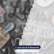 Life in Pastry: Diamond Painting – diamond close-up