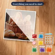 Artisan Bread Basket Diamond Painting – kit ready to start