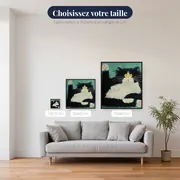 Chat Surpris aux Coussinets Roses – tailles disponibles