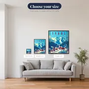 Alpine Village in the Heart of the Austrian Alps – available sizes