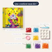 Gourmandise Canine : Sundae Sucré aux Chiots Joyeux – contenu du kit