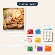 Artisan Bakery Diamond Painting – kit contents