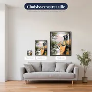 Femme Féline au Couchage Solaire – tailles disponibles