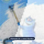 Chat Peintre Farceur – gros plan des diamants