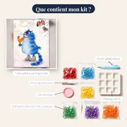 Chat Botté Sucette Coq Hiver – contenu du kit