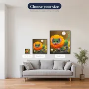 Dandelion Lion Cub: Enchanted Diamond Painting Creature – available sizes