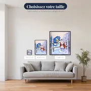 Duo Félin en Hiver Musical – tailles disponibles