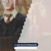 Dumbledore's Army - Harry Potter Diamond Painting – diamond close-up