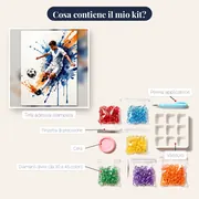 Tiro Esplosivo in Stile Acquerello – contenuto del kit