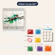 Diving Goalkeeper Watercolour Splash – kit contents