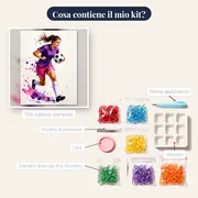 Sprint Creativo con Pallone da Calcio – contenuto del kit