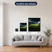 Stadio Illuminato Nella Notte Silenziosa – misure disponibili