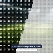 Verlicht Voetbalstadion In De Nacht – close-up van de steentjes