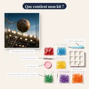 Ballon de football dans le filet – contenu du kit