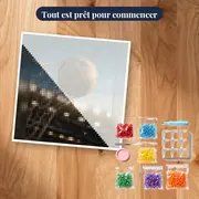 Ballon de football dans le filet – kit prêt à commencer