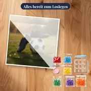 Goldene Fußballschuhe Auf Dem Rasen – Set bereit zum Loslegen