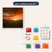 Match Au Crépuscule Doré – contenu du kit