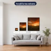 Partita al Tramonto tra i Campi – misure disponibili