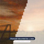 Partita al Tramonto tra i Campi – primo piano dei diamanti