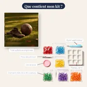 Soulier et Ballon sur la Pelouse – contenu du kit