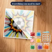Pop Art Football Strike Burst – kit ready to start
