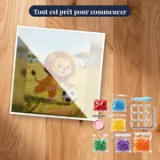Lionceau Footballeur Dans La Savane – kit prêt à commencer