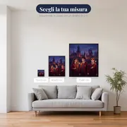 Harry, Hermione e Ron davanti a Hogwarts – misure disponibili