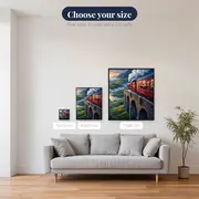 Hogwarts Express on the Stone Viaduct – available sizes