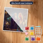 Albus Dumbledore mit Fawkes im Büro – Set bereit zum Loslegen
