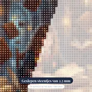 Hermione Granger leest in de bibliotheek van Zweinstein – close-up van de steentjes