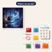 Harry Potter Patronus Stag at the Forbidden Forest – kit contents