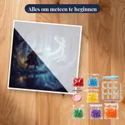 Harry Potter en zijn Patronus in het Verboden Bos – pakket klaar om te beginnen