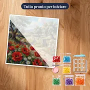 Sentiero di campagna tra fiori e ulivi – kit pronto per iniziare