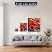 Prato Estivo di Papaveri Rossi e Fiordalisi – misure disponibili