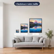 Le Cervin Reflété Dans Un Lac Alpin – tailles disponibles