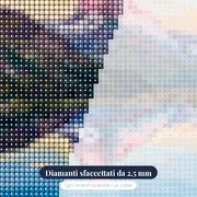 Riflesso Rosa del Cervino all'Alba – primo piano dei diamanti