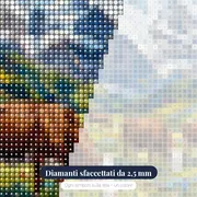 Mucche Alpine con Campanacci al Pascolo – primo piano dei diamanti