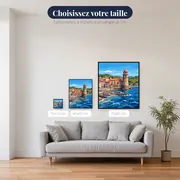 Village coloré de Collioure et ses barques – tailles disponibles