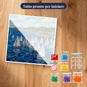 Regata di Barche a Vela sul Profondo Blu – kit pronto per iniziare