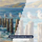 Gabbiani sui pali di legno al mattino – primo piano dei diamanti