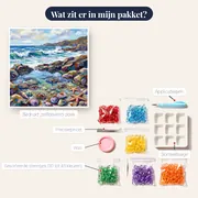 Getijdenpoel met krabben en zeesterren – inhoud van het pakket