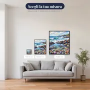 Pozza di marea con granchi e stelle marine – misure disponibili