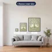 Art Nouveau Tree of Life Ornamental Border – available sizes