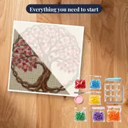 Heart Leaves Tree of Life – kit ready to start