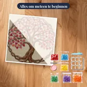 Harten Levensboom met Romantische Takken – pakket klaar om te beginnen