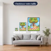 Pique-nique sous le grand arbre – tailles disponibles