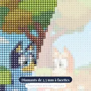 Pique-nique sous le grand arbre – gros plan des diamants