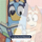 Bluey and Bingo Bedtime Story – diamond close-up